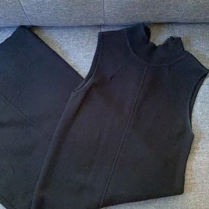 Body con midi sleeveless sweater dress